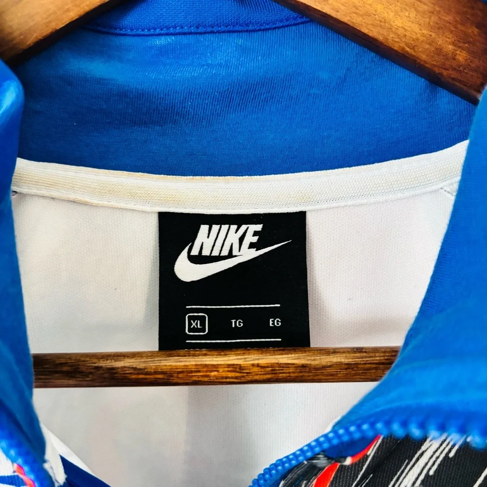 Nike Sportswear Hyper Femme‎ Floral Track jacket  Orange Red Blue White XL